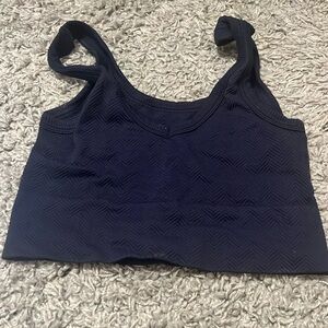 Navy tank top!!